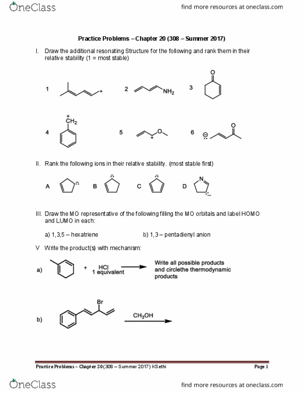 01:160:308 Lecture Notes - Lecture 10: Allyl Group, Ion thumbnail