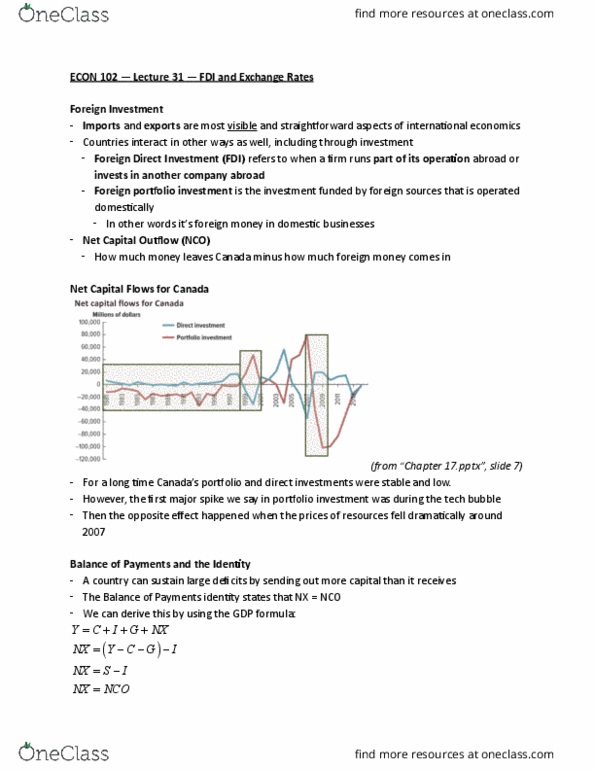 ECON102 Lecture Notes - Lecture 31: Bulgarian Lev, Loanable Funds, Demand Curve thumbnail