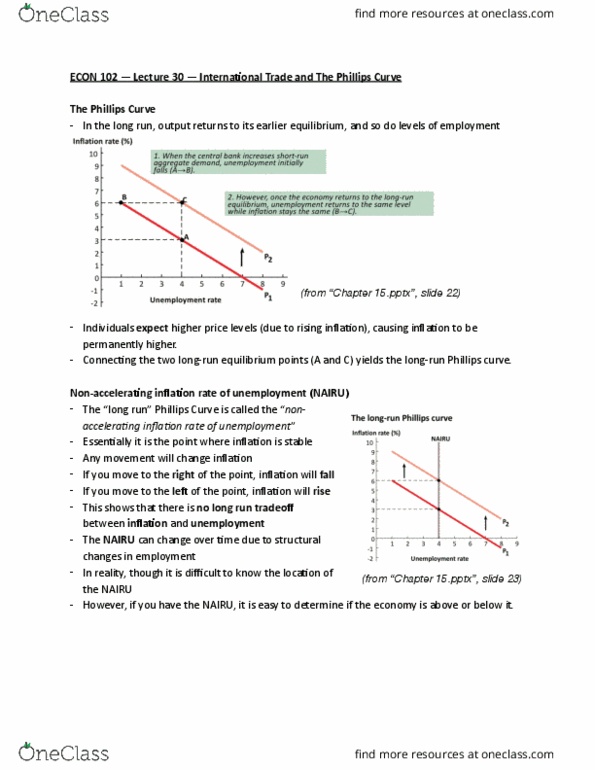 ECON102 Lecture Notes - Lecture 30: Openmarket, Money Supply, North American Free Trade Agreement thumbnail