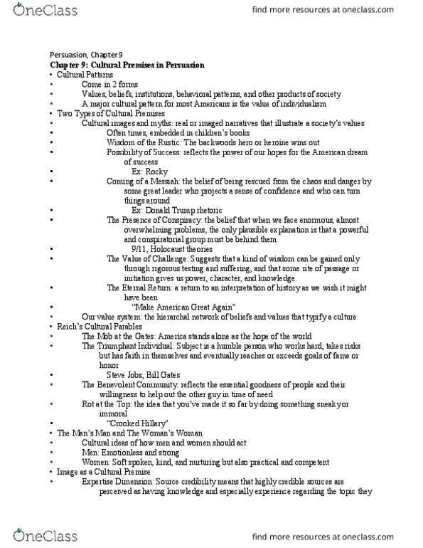 STRC 2112 Lecture Notes - Lecture 10: Pragmatism thumbnail