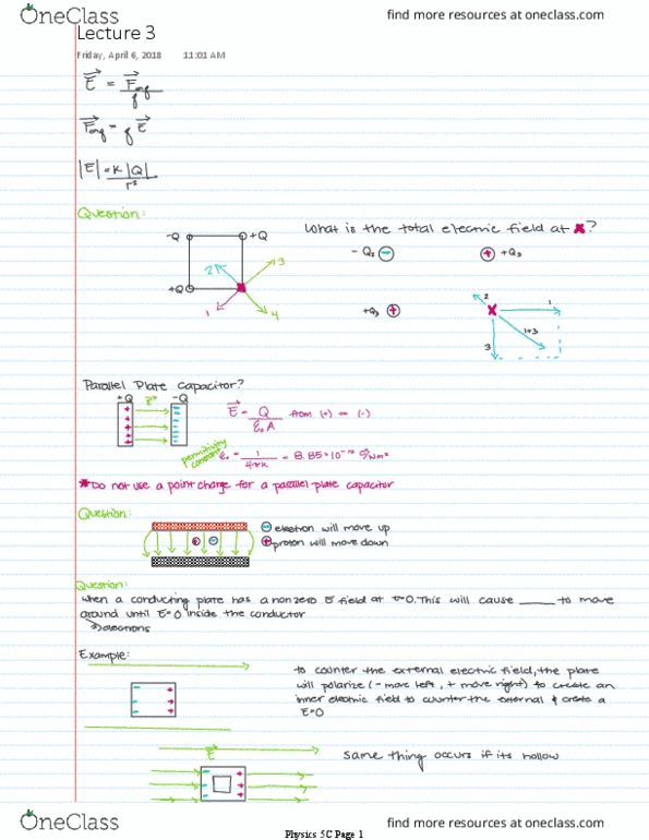 PHYSICS 5C Lecture 3: LECTURE 3 thumbnail