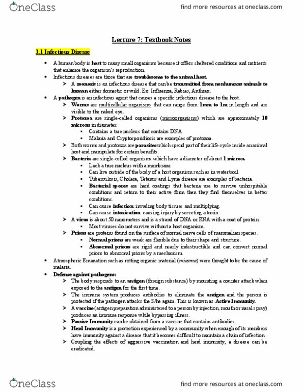 EESA10H3 Chapter Notes - Chapter Pg. 72 - Pg. 104: Shellfish Poisoning, Allergic Rhinitis, Fomite thumbnail