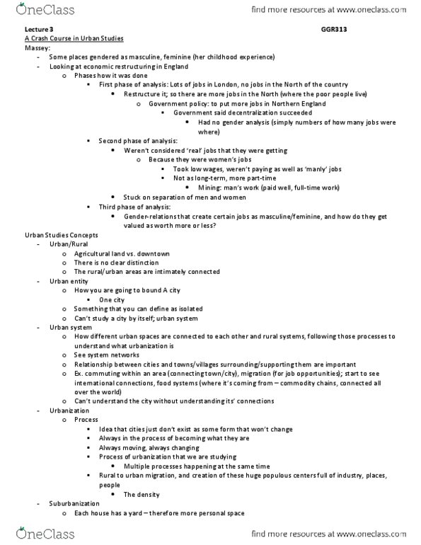 GGR313H5 Lecture Notes - Lecture 3: Absolute Difference, Isolationism, Post-Structuralism thumbnail