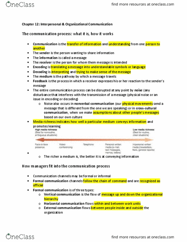 MGM102H5 Chapter Notes - Chapter 12: Sq3R, Speed Reading, Videotelephony thumbnail