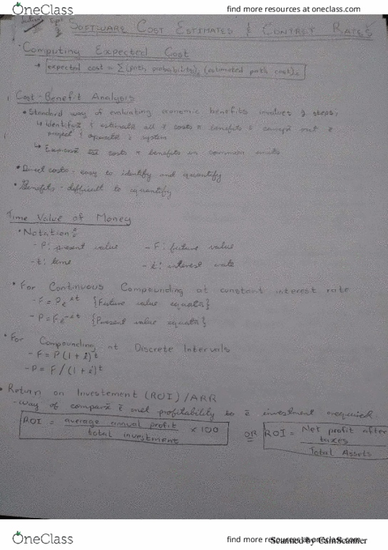 SYSC 4106 Lecture 8: Software cost estimating & contract rates thumbnail