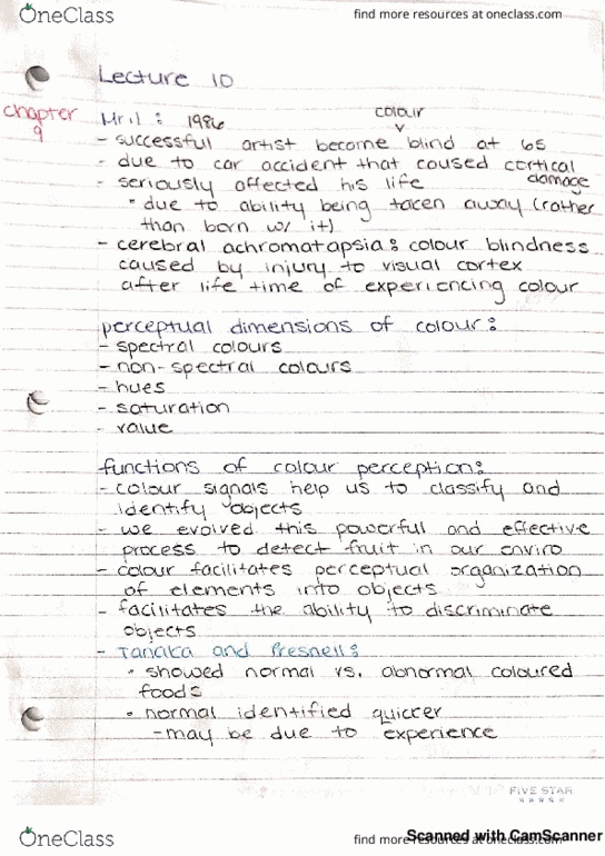 Psychology 2015A/B Lecture 15: lec 10 thumbnail