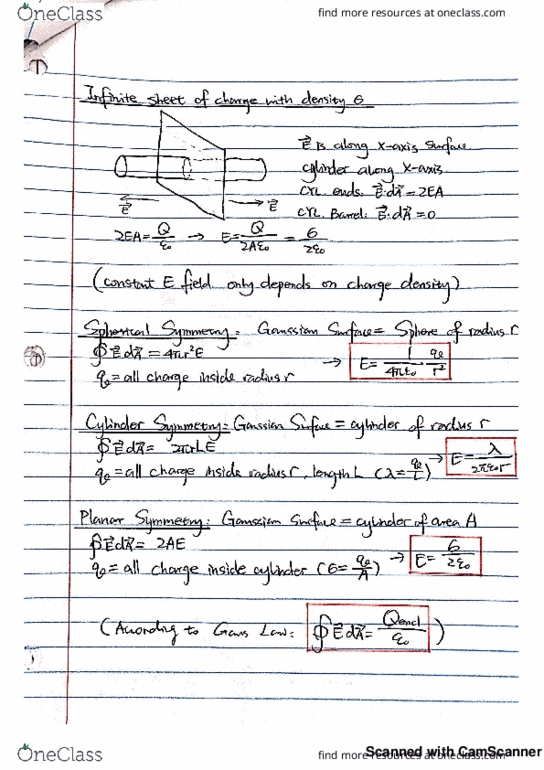 PHY 122P Lecture 2: Chapter 23: Gauss' Law (2) thumbnail