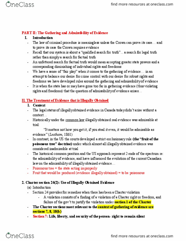 CRIM 330 Lecture Notes - Lecture 7: Determinative, Willful Blindness, Voir Dire thumbnail