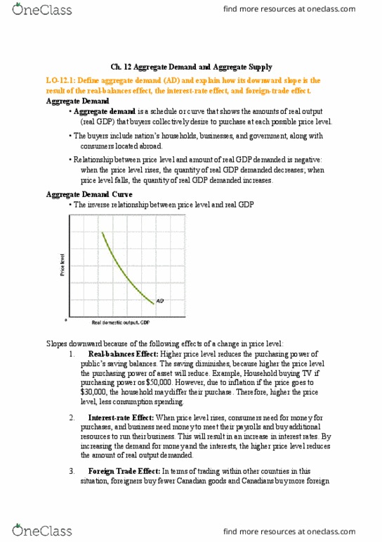 ECN 204 Chapter Notes - Chapter 12: Output Gap, Exchange Rate, Economic Equilibrium thumbnail