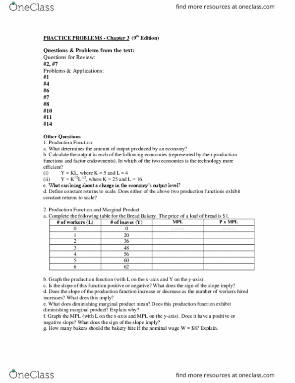 ECON-3020 Lecture Notes - Lecture 3: Disposable And Discretionary Income, Real Interest Rate, Real Wages thumbnail