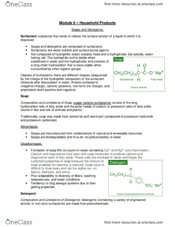 CHEM 208 Lecture Notes - Lecture 6: Glycerol, Finasteride, Covalent Bond thumbnail