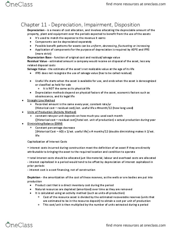 Management and Organizational Studies 3360A/B Chapter Notes - Chapter 11: Liquidating Distribution, Book Value, Capital Account thumbnail