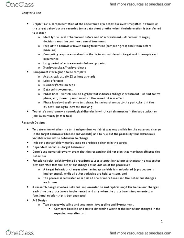 PSYCO282 Lecture Notes - Lecture 3: Caffeine, Confounding, Reinforcement thumbnail