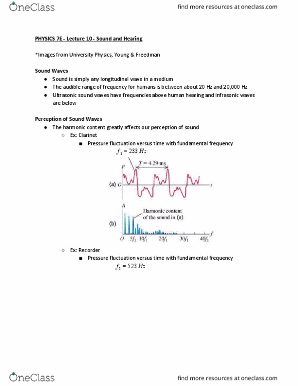 PHYSICS 7E Lecture Notes - Lecture 10: Ideal Gas, Molar Mass, Gas Constant thumbnail