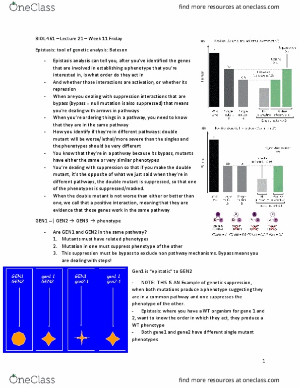 BIOL 461 Lecture Notes - Lecture 12: Post-Translational Modification, Epidermal Growth Factor Receptor, Autosome thumbnail