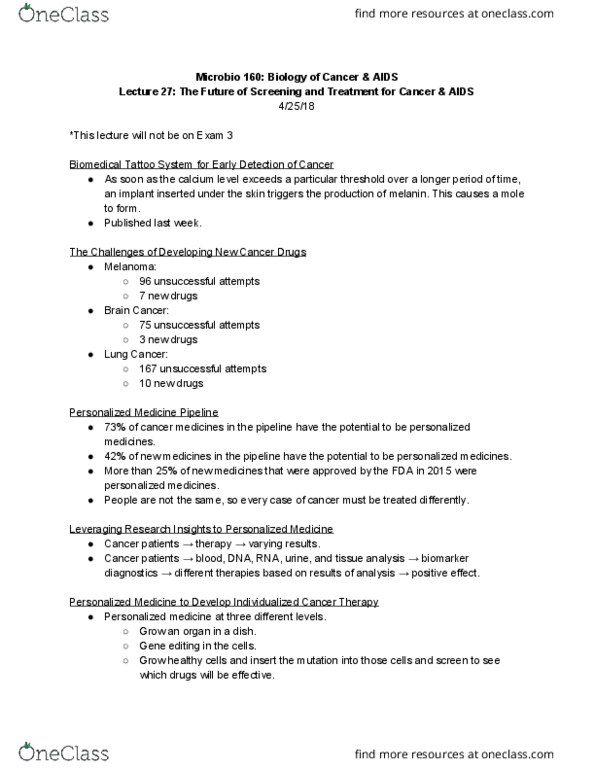 MICROBIO 160 Lecture Notes - Lecture 27: Viral Load, Viremia, Small Intestinal Bacterial Overgrowth thumbnail