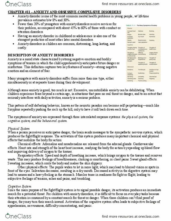 Psychology 2042A/B Chapter Notes - Chapter 11: Frontal Lobe, Amygdala, Chinese Culture thumbnail