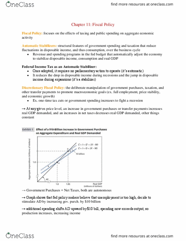ECON 1BB3 Chapter Notes - Chapter 12: Purch Group, Deflation, Business Cycle thumbnail