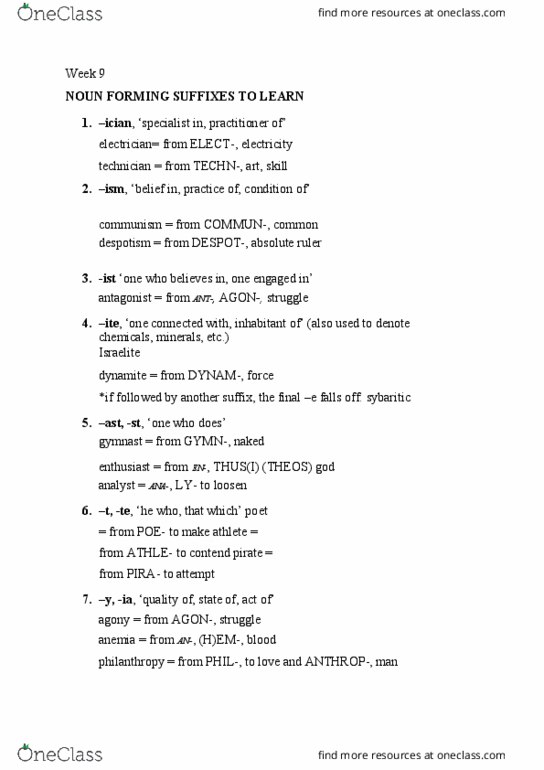 CLAS 1P94 Lecture Notes - Lecture 9: Provisional Irish Republican Army, Chiropractic, Pediatrics thumbnail