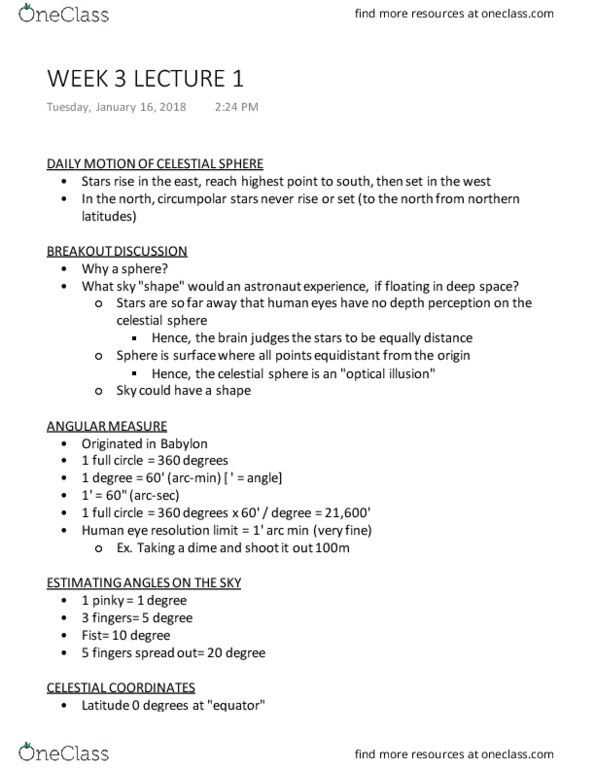 PHYS 190 Lecture Notes - Lecture 4: Optical Illusion, 5 Fingers, Dailymotion thumbnail