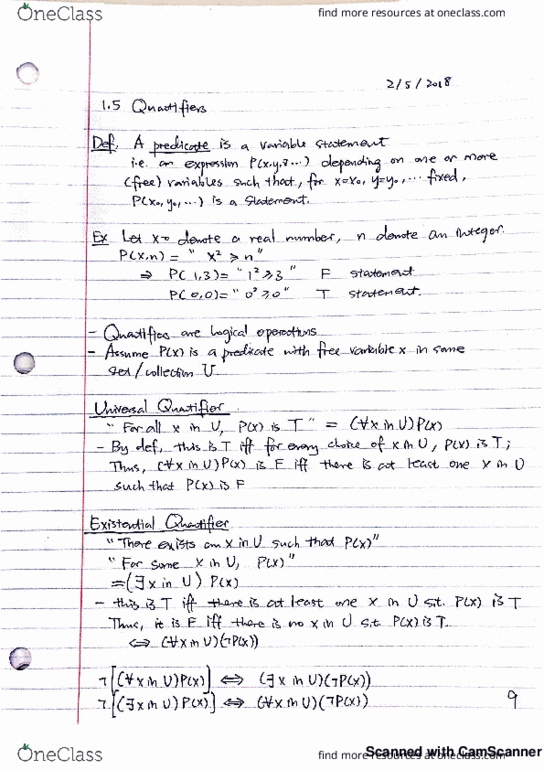 MTH 200W Lecture 4: Quantifiers thumbnail