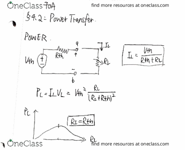 EECS 70A Lecture 11: EECS 70A - Lec 11：Ch4.2 - Power Transfer thumbnail