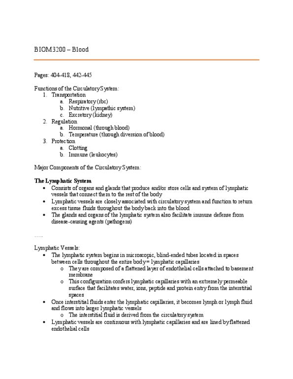 BIOM 3200 Lecture 7: 7 Blood thumbnail