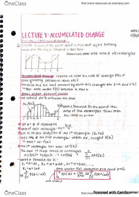 MATH 3B Lecture 8: Accumulated Change thumbnail