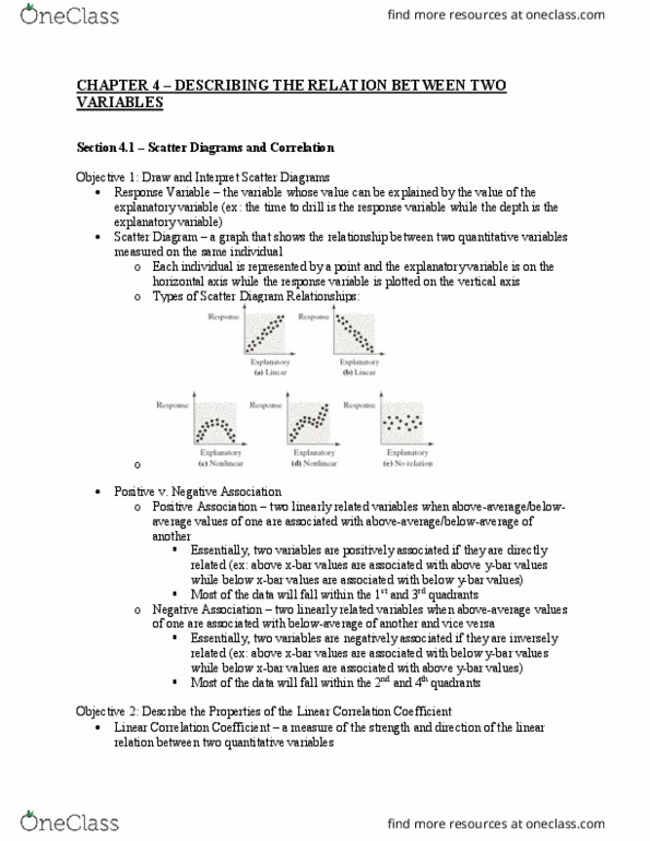 CAS MA 115 Lecture Notes - Lecture 4: Dependent And Independent Variables, Regional Policy Of The European Union, Robust Statistics thumbnail