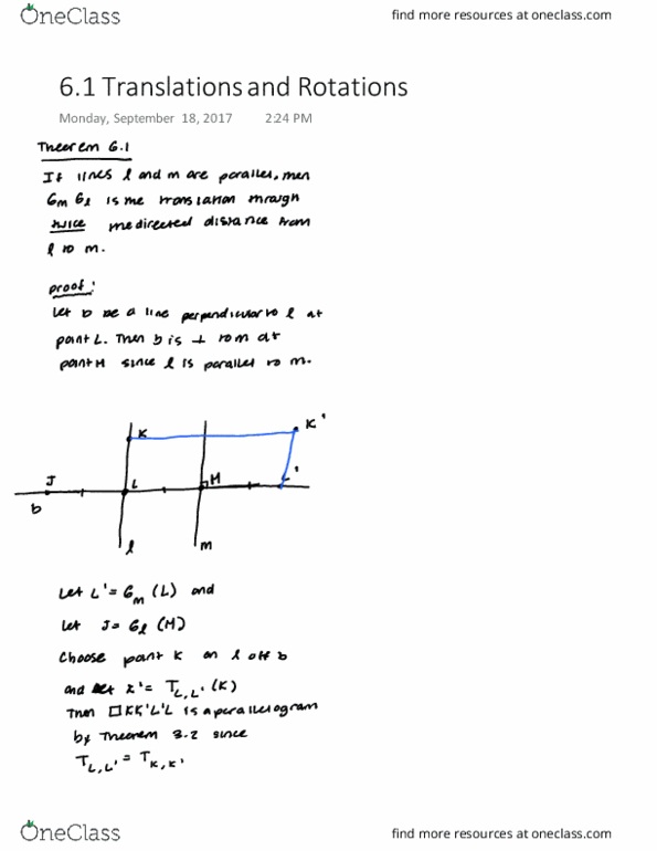 MATH-3210 Lecture 10: 6.1 Translations and Rotations thumbnail