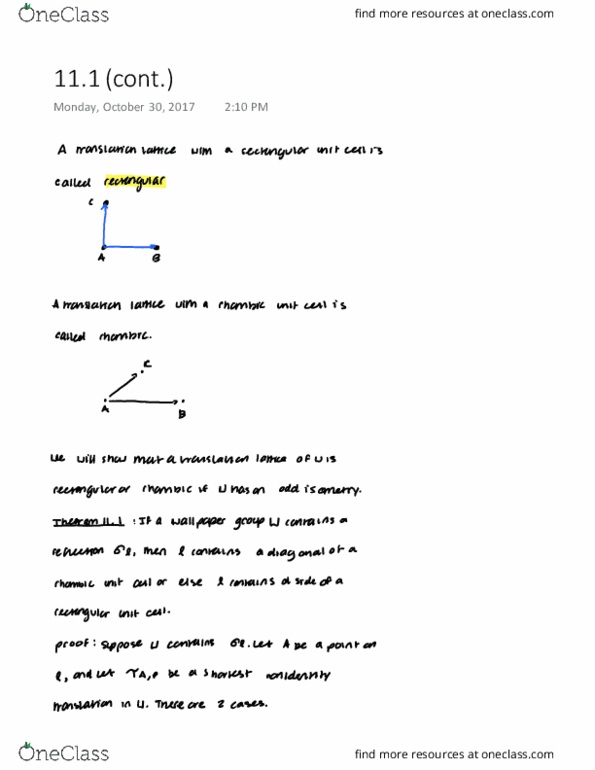 MATH-3210 Lecture 20: 11.1 (cont.) thumbnail