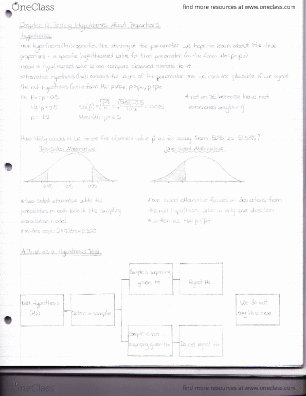 COMMERCE 2QA3 Chapter 12: Statistics - Chapter 12 Notes.pdf thumbnail