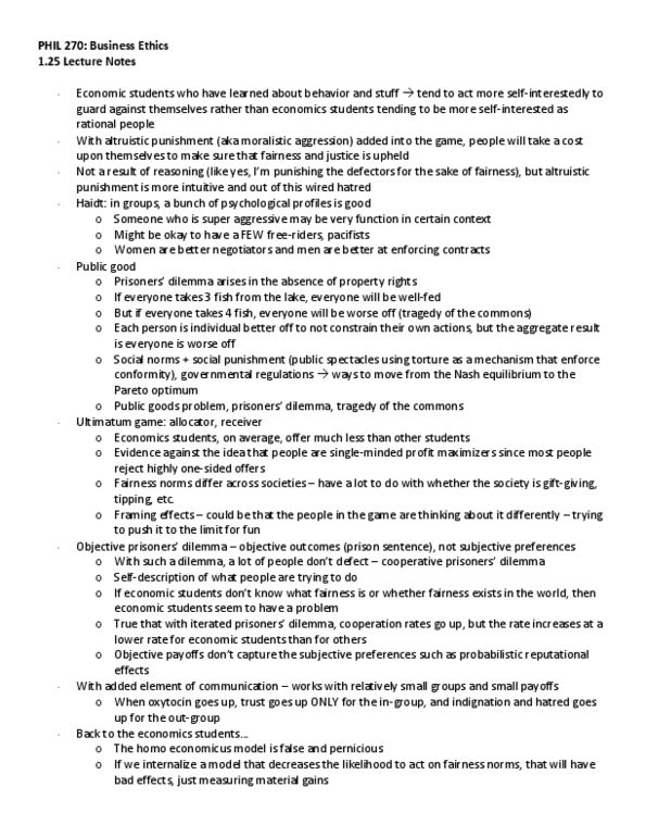 PHIL 270 Lecture 4: BE 1.25 (L) Rational Choice Theory thumbnail