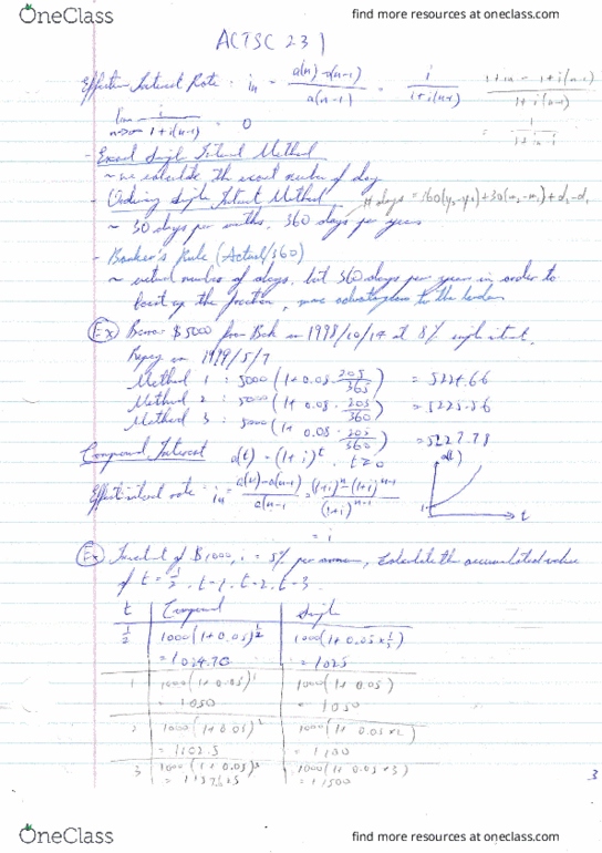 ACTSC231 Lecture 3: ACTSC231 Lecture Notes 3 thumbnail