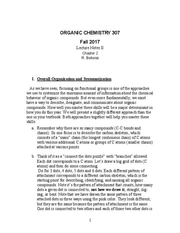 01:160:307 Lecture Notes - Lecture 2: Organic Compound, Telomerase Reverse Transcriptase, Codeine thumbnail