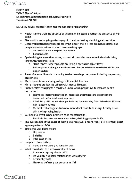 HLTH 200 Lecture Notes - Lecture 9: Demographic Transition, Margaret Harris, Health Technology thumbnail