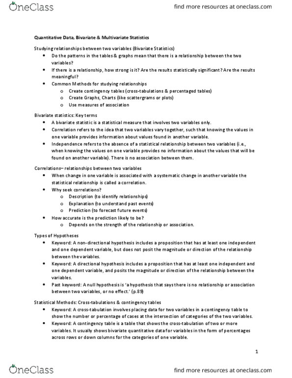 CMNS 260 Lecture Notes - Lecture 10: Falsifiability, Statistical Inference, Descriptive Statistics thumbnail