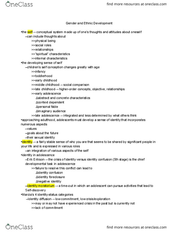 PSYC 355 Lecture Notes - Lecture 25: Motivation, Social Comparison Theory, In-Group Favoritism thumbnail