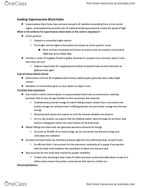 01:750:109 Chapter Notes - Chapter 11.3: Seyfert Galaxy, Gravitational Energy, Solar Mass thumbnail