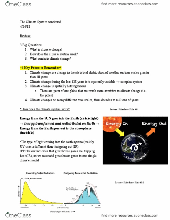 GEOSCI 100 Lecture Notes - Lecture 24: Arctic Ocean, Radiative Cooling thumbnail