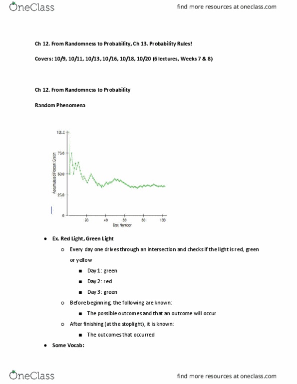STAT2003 Chapter Notes - Chapter 12-13: Bayes Estimator, Slot Machine, Empirical Probability thumbnail