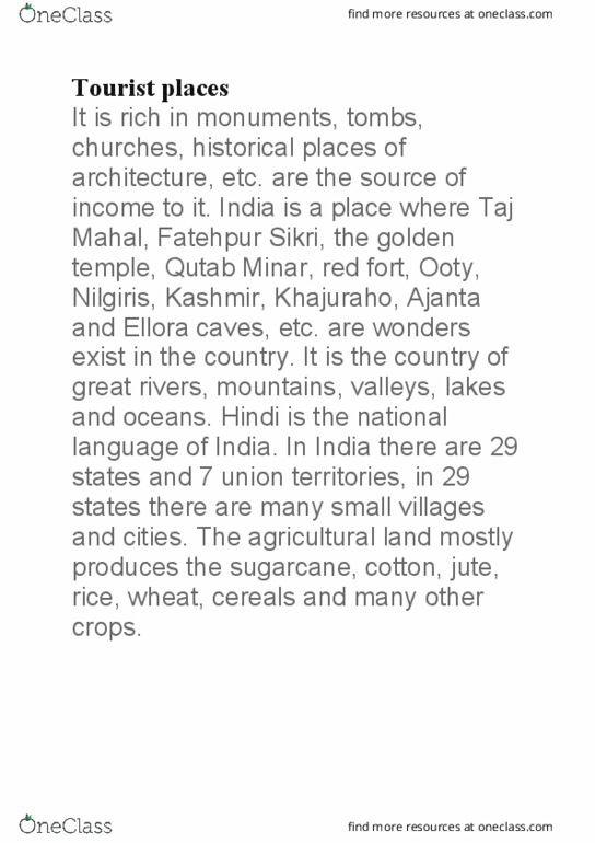 HIST 284E Lecture Notes - Lecture 4: Qutb Minar, Ellora Caves, Ajanta Caves thumbnail