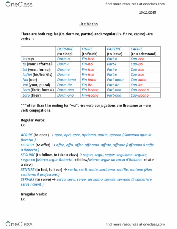 ITA100Y1 Lecture Notes - Lecture 1: Segue, Southern Gabri Language thumbnail
