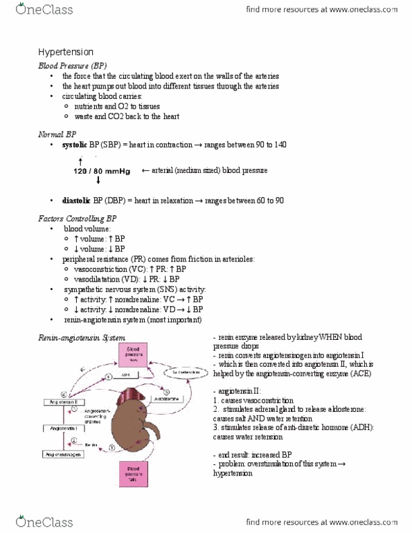 PHAR 100 Lecture Notes - Hypercalcaemia, Gout, Inotrope thumbnail