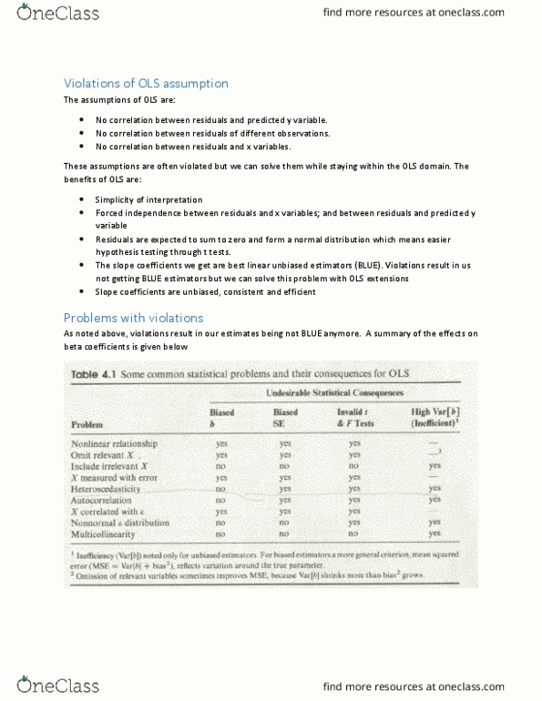 ECON 6306 Lecture Notes - Lecture 9: Heteroscedasticity, Statistical Hypothesis Testing, Nonparametric Statistics thumbnail