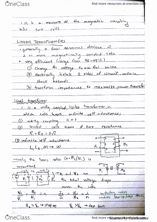 ELEC 202 Lecture 5: 202 ideal transformer thumbnail