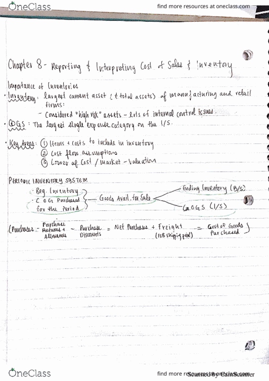 MGAB01H3 Lecture 11: Interpreting and Reporting Sales & Cost of Inventory (2) thumbnail