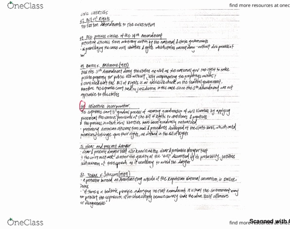 POL 1 Chapter 3: POL Civil Liberties Terms thumbnail