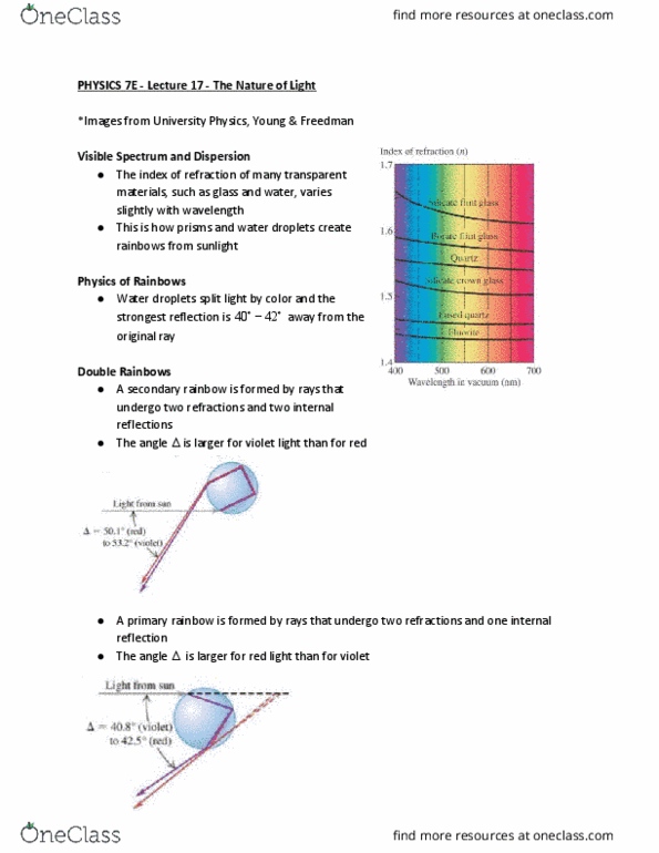 PHYSICS 7E Lecture Notes - Lecture 17: Electric Field, Phenylalanine thumbnail