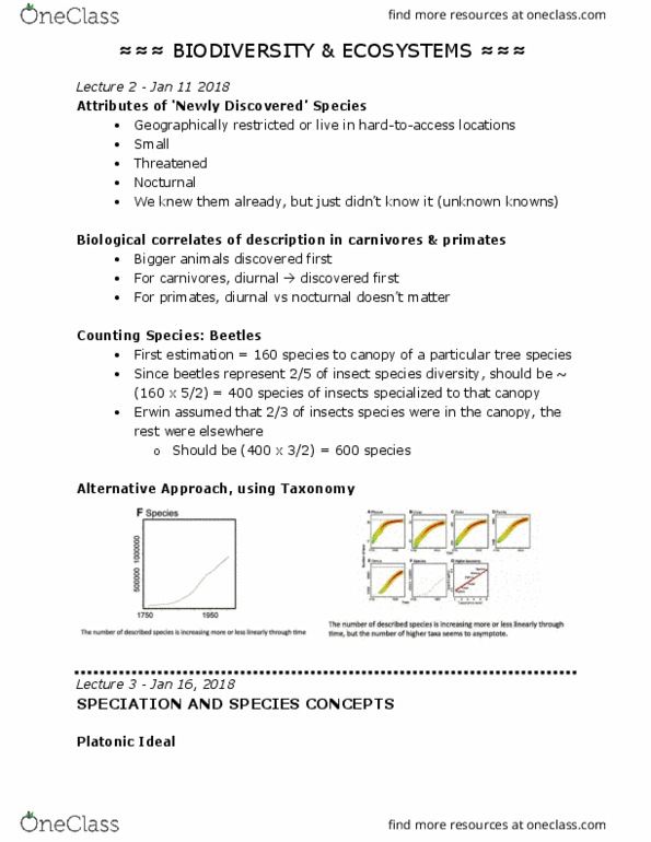 BIOL 303 Lecture Notes - Lecture 6: Linnaean Taxonomy, Red Wolf, Gray Wolf thumbnail